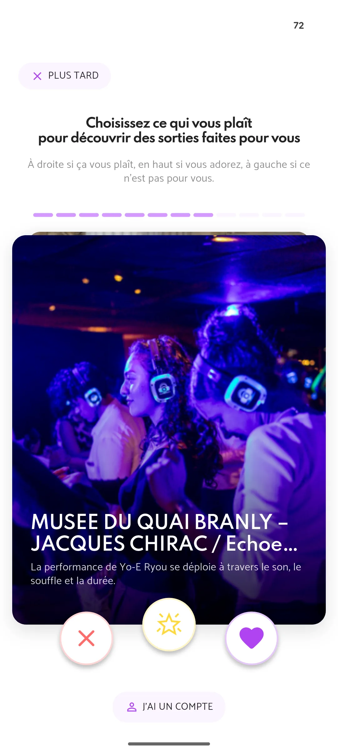 Parissi personalized feed